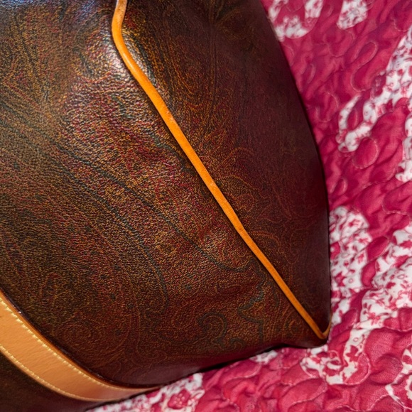 Etro Brown and Tan Travel Bag - Picture 6 of 12